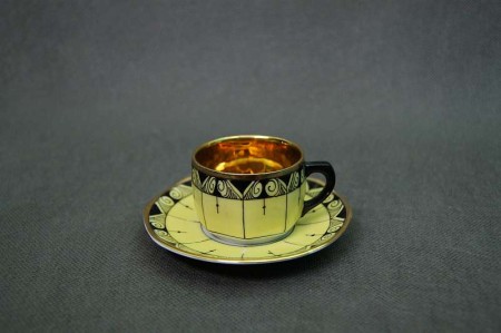 Eduard Eichler Weimar złoto żółta piękność espresso