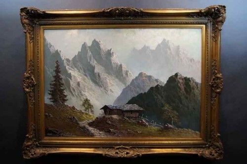 GUSTAW WEISS GUWE PEJZAŻ TYROL