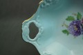 Porcelana Kaiser cudowna patera kwiaty złoto