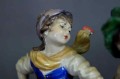 VOLKSTEDT - RUDOLSTADT BAJECZNA FIGURA ROZTAŃCZONE DZIECI !!!