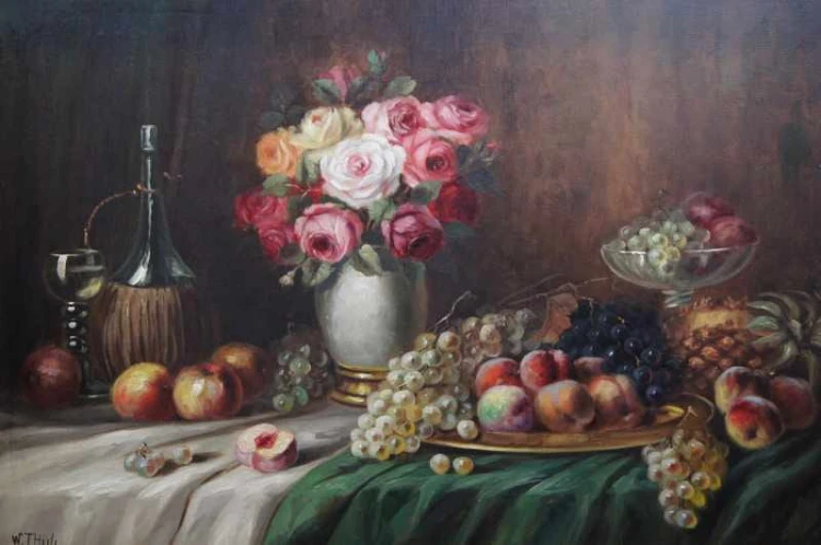 POLECAMY OKAZ !!! martwa natura Wilhelm Thiele