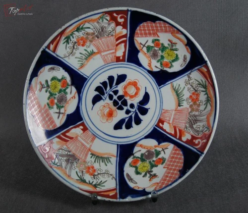 Japonia Imari kolekcjonerski talerz 2