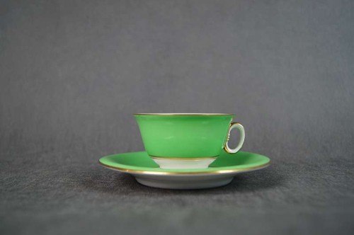 C.M. Hutschenreuther bajeczna zieleń super espresso
