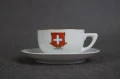 Porcelanowa filiżanka do espresso herb Szwjcarii