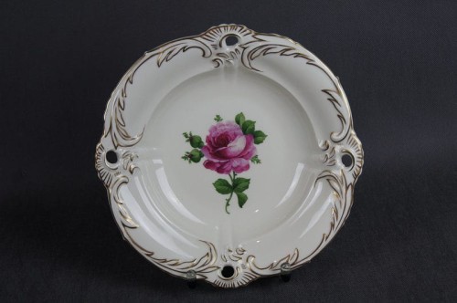 Porcelanowa różana ozdobna patera