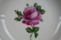 Porcelanowa różana ozdobna patera