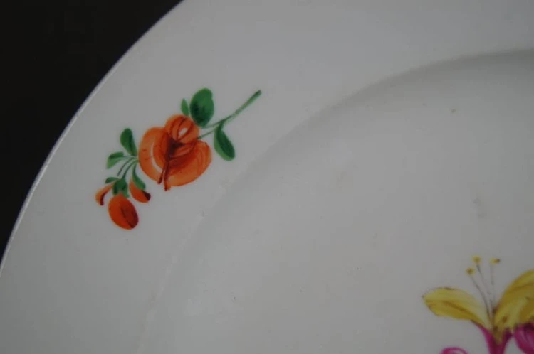 Serwisowy talerz Miśnia Meissen