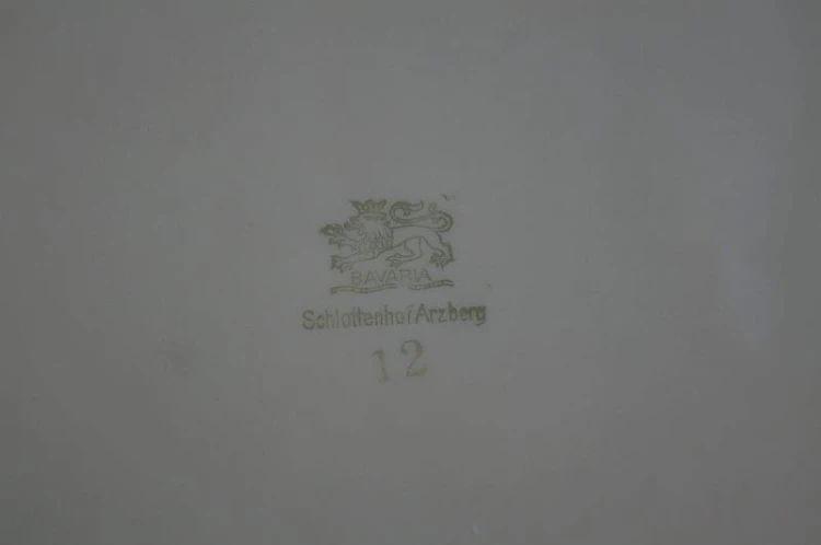 Bavaria Schlottehof duża porcelanowa patera