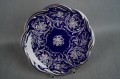 Jaeger kobaltowa duża porcelanowa patera