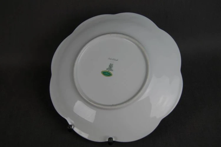 Jaeger kobaltowa duża porcelanowa patera