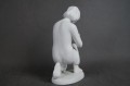 Porcelana Wallendorf biała figura akt kobiety