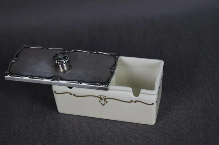 Wellner Rosenthal porcelanowy pojemnik na miód i konfitury