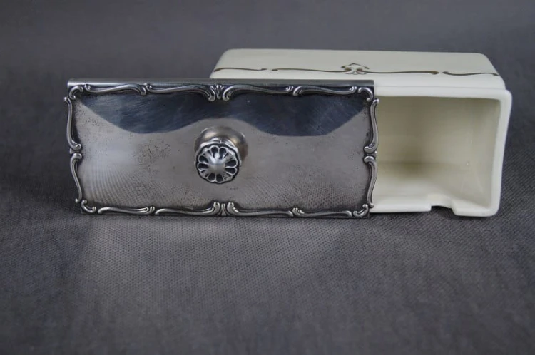 Wellner Rosenthal porcelanowy pojemnik na miód i konfitury