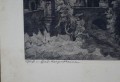 Walter Romberg duża grafika zamek Bad Mergentheim