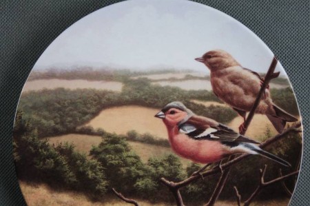 Kolekcja z ptakami talerz Royal Doulton 2
