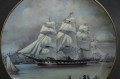 Kliper Marco Polo kolekcja żaglowce talerz Franklin Porcelain