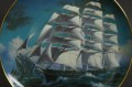 Talerz Franklin Porcelain kolekcja żaglowce kliper Cutty Sark