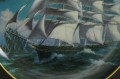 Talerz Franklin Porcelain kolekcja żaglowce kliper Cutty Sark