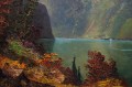 Przepiękny krajobraz Jezioro Konigssee Hans Kaluske