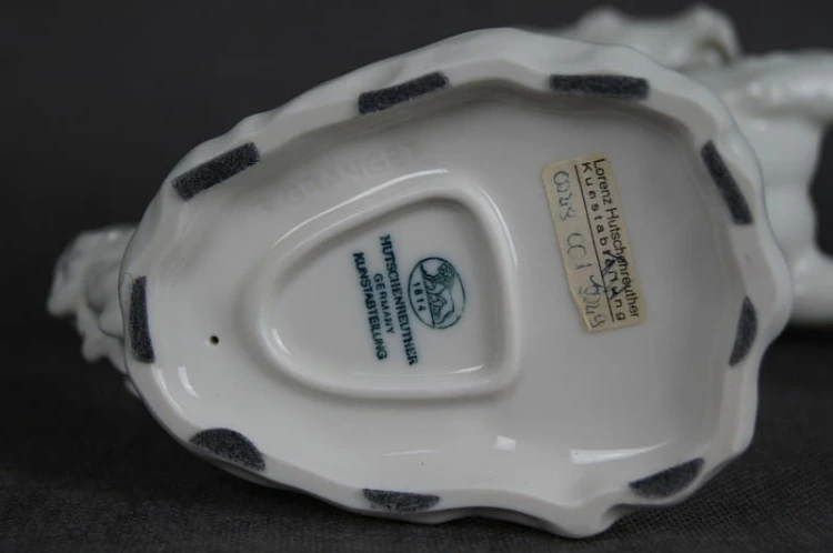 Koń biała porcelanowa figura Hutschenreuther