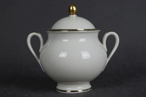 Serwisowa cukiernica porcelana Furstenberg Księżna Goldring