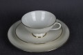Porcelana Furstenberg Księżna Goldring herbaciane trio