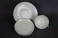 Porcelana Furstenberg Księżna Goldring herbaciane trio