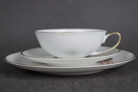 Śniadaniówka kwiat Cyklamen porcelana Hutschenreuther