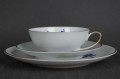 Porcelana Hutschenreuther kwiat Szafranu na śniadaniówce