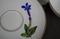 Porcelana Hutschenreuther kwiat Szafranu na śniadaniówce