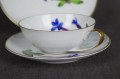 Porcelana Hutschenreuther kwiat Szafranu na śniadaniówce