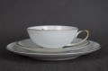 Trio do herbaty z kwiatem Szafranu Hutschenreuther porcelana