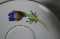 Trio do herbaty z kwiatem Szafranu Hutschenreuther porcelana