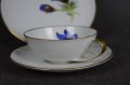 Trio do herbaty z kwiatem Szafranu Hutschenreuther porcelana