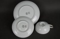 Trio do herbaty z kwiatem Szafranu Hutschenreuther porcelana