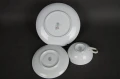 Trio do herbaty kwiat Powojnik na porcelanie Hutschenreuther