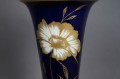 Porcelana Rosenthal wazon kobalt kwiaty złocenia