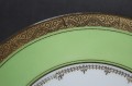 Kahla porcelanowy zielony zestaw śniadaniowy