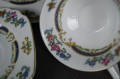 Porcelana Zeh Scherzer nietuzinkowe trio śniadaniowe