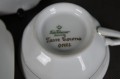 Porcelana Zeh Scherzer nietuzinkowe trio śniadaniowe