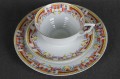 Art Deco zestaw śniadaniowy porcelana Bayer Ostmark
