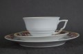 Art Deco zestaw śniadaniowy porcelana Bayer Ostmark