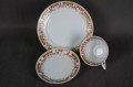 Art Deco zestaw śniadaniowy porcelana Bayer Ostmark