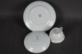 Angielski zestaw śniadaniowy Semi Porcelain