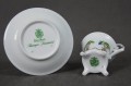 Urocze espresso na nóżkach porcelana Weimar