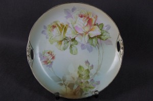 Ukwiecona patera - talerz ⭐ porcelana Weimar