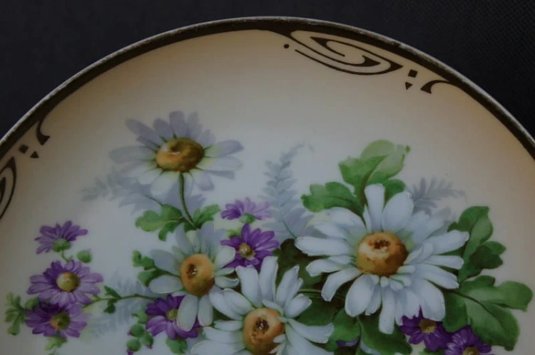Secesyjna porcelanowa patera Zch Scherzer