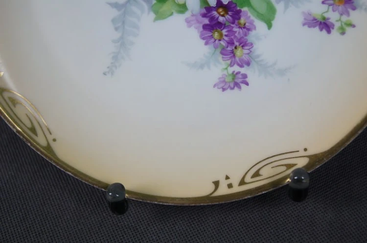 Secesyjna porcelanowa patera Zch Scherzer