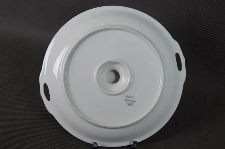 Secesyjna piętrowa porcelanowa patera środek stołu