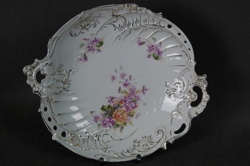 Duża secesyjna porcelanowa patera Carl Tielsch